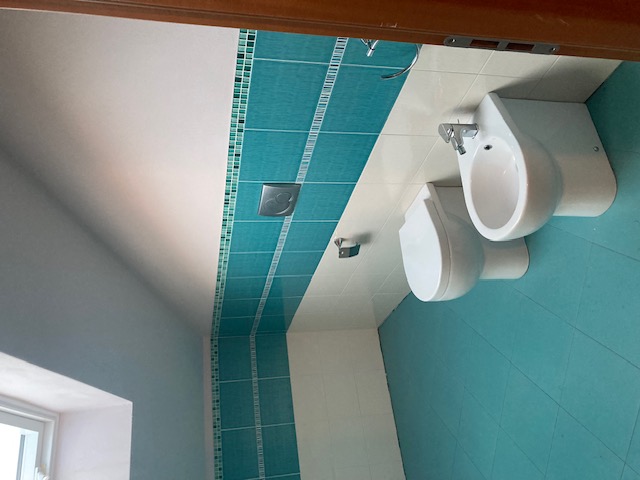 Bathroom with toilet and bidet